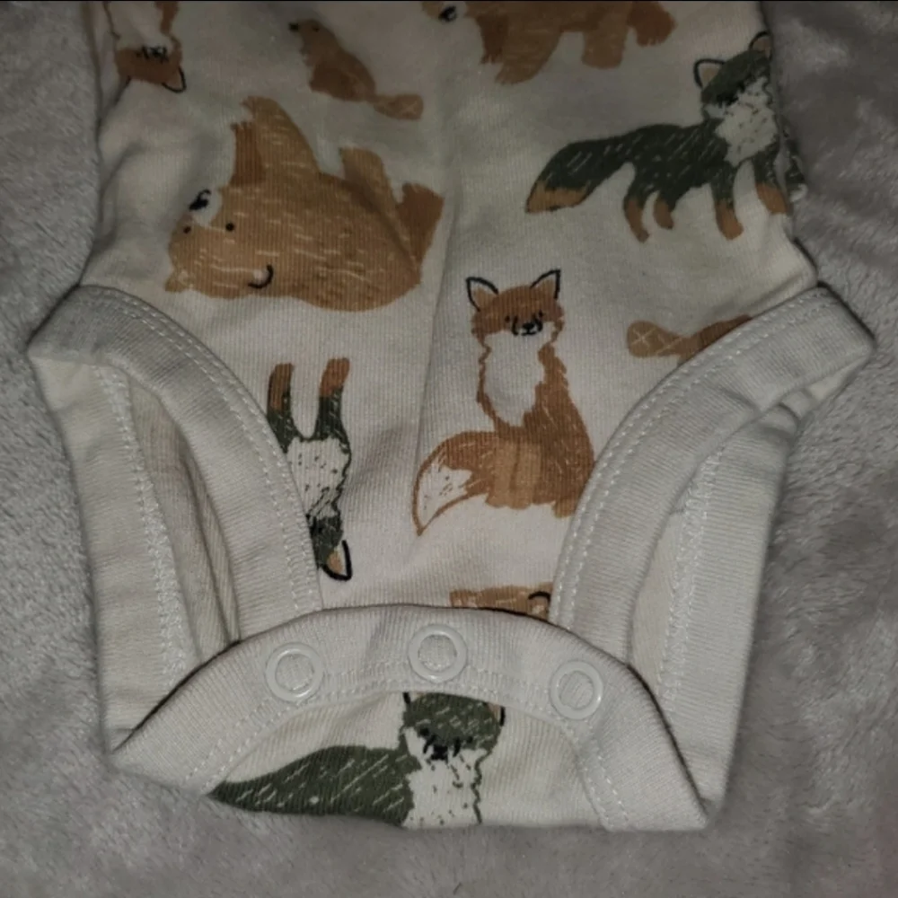 5 for $25 | Just One You by Carter's Woodland Animals Long Sleeve Onesie